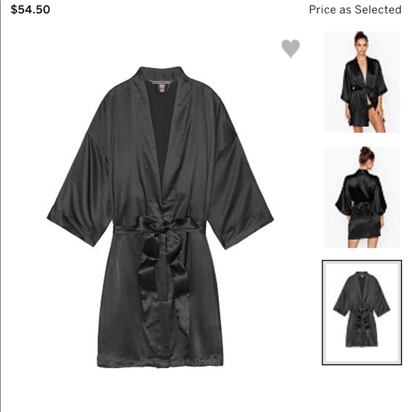 Victoria's Secret Other - Victorias Secret Very Sexy Short Satin Kimono/Robe